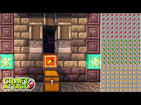 Karott-O-Mat 3000! Nächste SMARTE Farm in der BASE! - Minecraft Craft Attack 9 #97