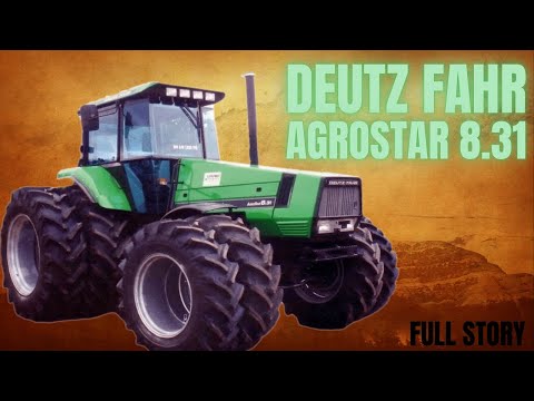 The Deutz-Fahr AgroStar 8.31 - Rare USA-Built Euro 230HP Tractor