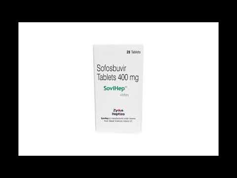 Sofosbuvir400mg Sovihep Sofosbuvir Tablets 400 Mg