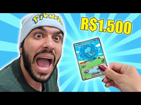 TIRAMOS A CARTA MAIS RARA DA COLEÇÃO!