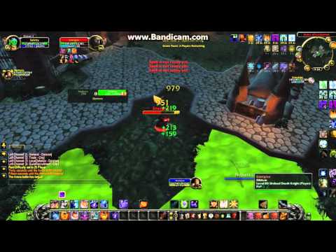 WOW Spriest/ Rogue VS Resto druid/ DK 2v2