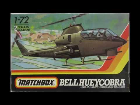 1/72 Matchbox Bell AH-1G Huey Cobra Kit# PK9