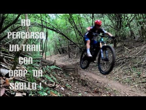 Ho percorso un Trail con drop da sballo!(Montello)