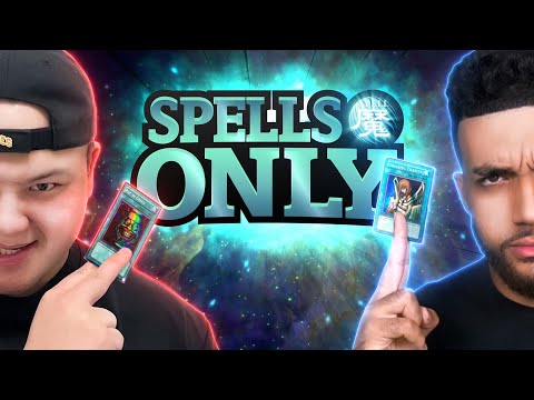 We Dueled Using ONLY SPELL CARDS! - The Ultimate Yu-Gi-Oh! Master Duel Deck Building Challenge!