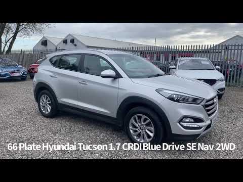 66 Plate Hyundai Tucson 1.7 CRDI Blue Drive SE Nav 2WD