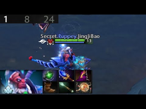 Puppey - Disruptor | Elephant vs Team Secret  (game 1) BO2 | The International 2021