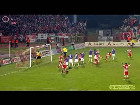 Georges Henri Griffiths gólja a DVTK - Újpest FC mérkőzésen