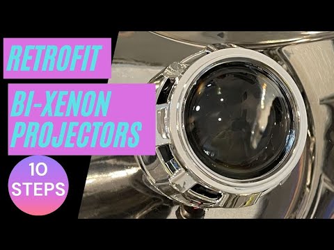 How To Install Retrofit Projectors With Bi-Xenon [10 Steps]