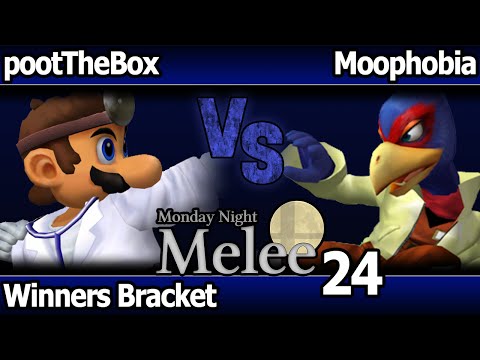 MNM 24 Melee - pootTheBox (Dr Mario) vs Moophobia (Falco) - Winners Bracket