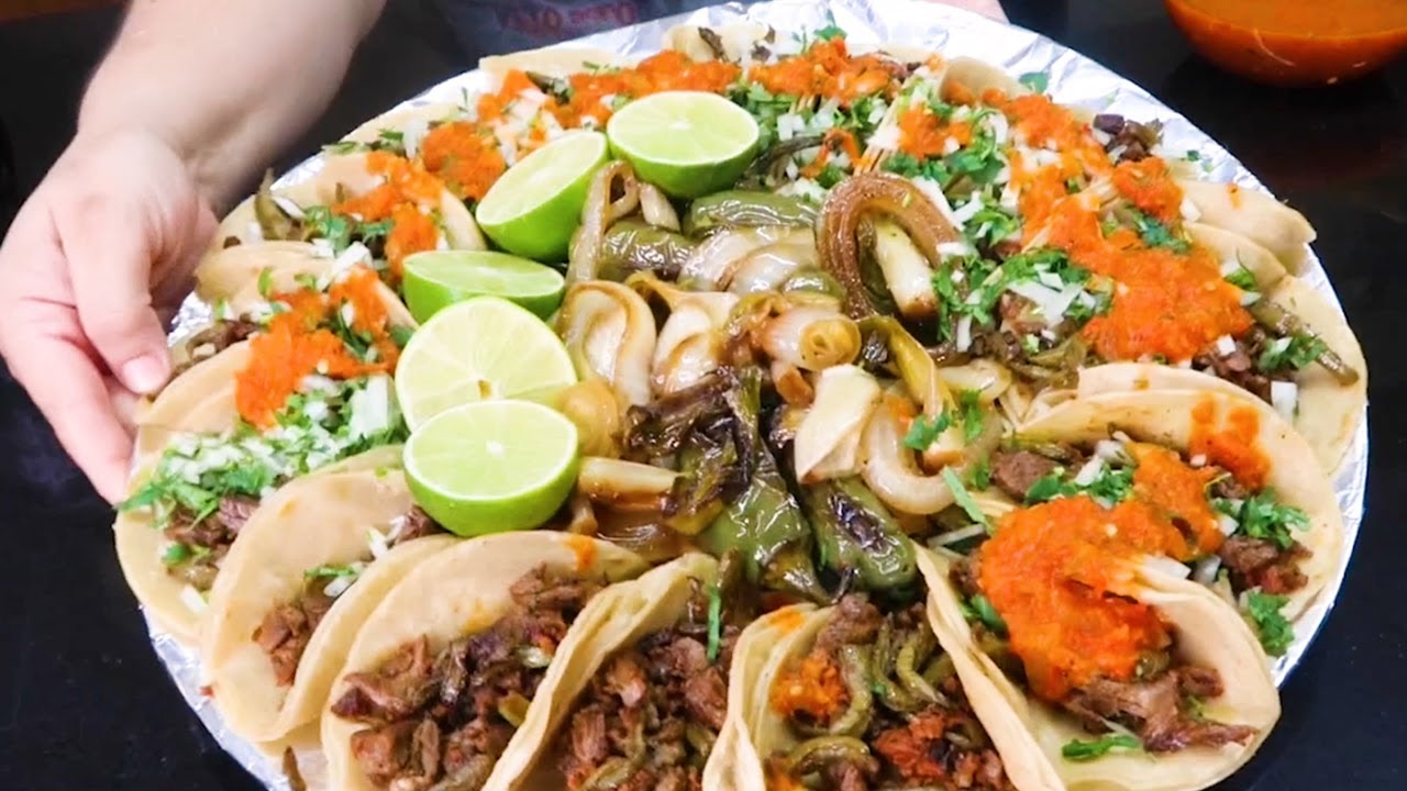 TACOS BORRACHOS CON NOPALITOS