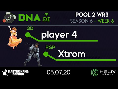 DNA.EXE S6:W6 - 3D | player 4 (Daisy) Vs. PGP | Xtrom (Snake) - Pool 2 WR3