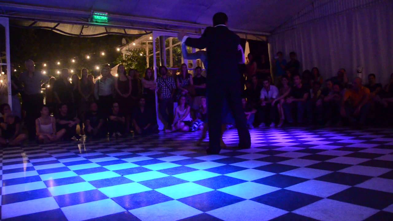 Sabrina y Ruben Veliz en La Bicicleta Milonga! 2