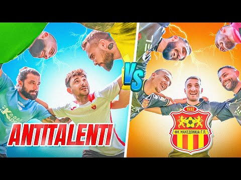 FUDBALSKI PREDIZVICI PROTIV MAKEDONIJA G.P!!  *pada estrada*