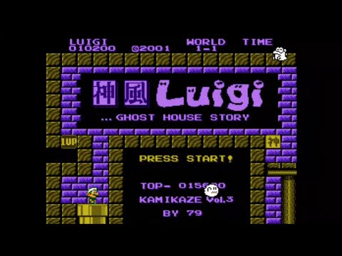 Luigi Ghost House Story | Super Mario Bros. | NES game hack