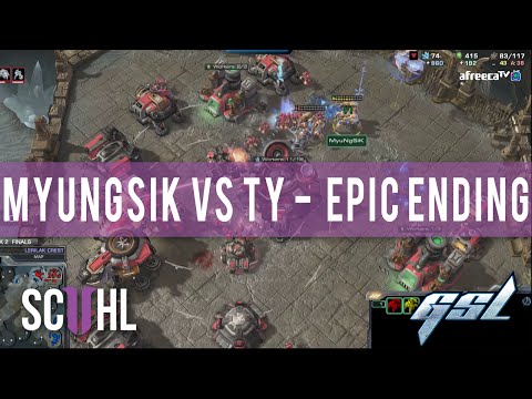 The EPIC ending to TY vs Myungsik - GSL Preseason