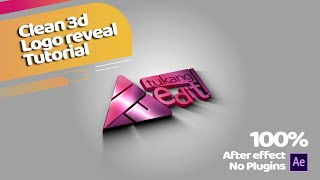 Download lagu Clean 3d Logo reveal 100% after effect No Plugins mp3 Download lagu Clean 3d Logo reveal 100% after effect No Plugins mp3