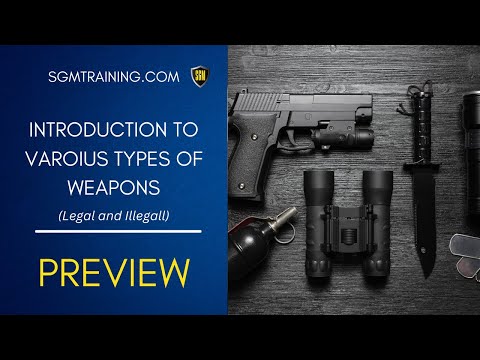 Introduction to Weapons Awareness
