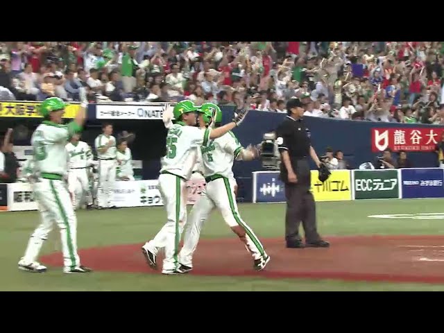 【9回表】ホークスの底力!! 吉村が逆転タイムリー3ベースで試合をひっくり返す!! 2015/5/3 Bs-H