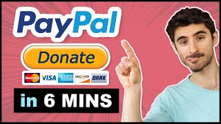 Create a PayPal Donate Button (in 6 mins)