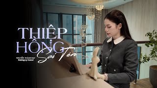 THIỆP HỒNG SAI TÊN - HƯƠNG LY COVER | NGUYỄN THÀNH ĐẠT | Anh viết thiệp hồng tên anh thì đúng...