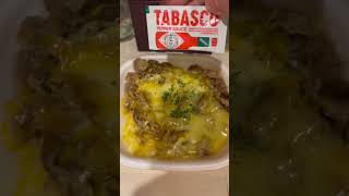 【すき家　チーズ牛丼】　#asmr  #チー牛