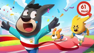 Download lagu Hari Olahraga Seru 🏁| Animasi Lucu | Kesehatan Fisik | Kartun Anak-anak | Kepala Polisi Labrador mp3