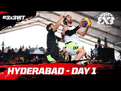 RE-LIVE - FIBA 3x3 World Tour 2018 - Hyderabad Masters | Day One | 3x3 Basketball