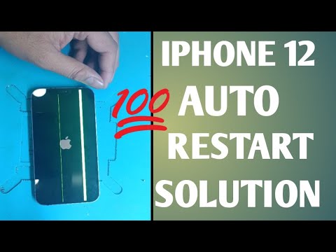 iPhone 12 keeps restarting Apple logo Auto Restart issue