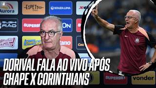 CHAPECOENSE X CORINTHIANS: DORIVAL JÚNIOR FALA AO VIVO APÓS PARTIDA DO BRASILEIRÃO