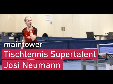 At 12 in the Bundesliga table tennis talent Josi | maintower