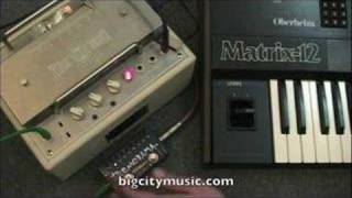 Video thumbnail for Oberheim Matrix-12 + Fulltone TTE + Zvex Tremorama by bigcitymusic