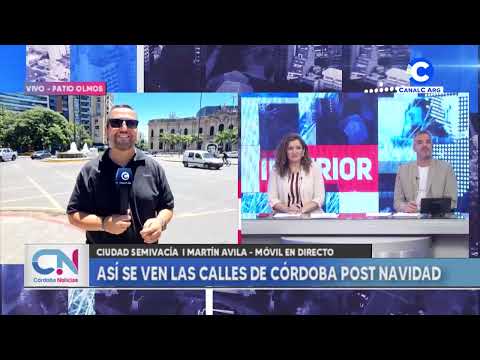 Así se ven las calles de Córdoba post Navidad