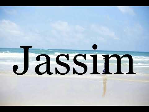 How To Pronounce Jassim🌈🌈🌈🌈🌈🌈Pronunciation Of Jassim