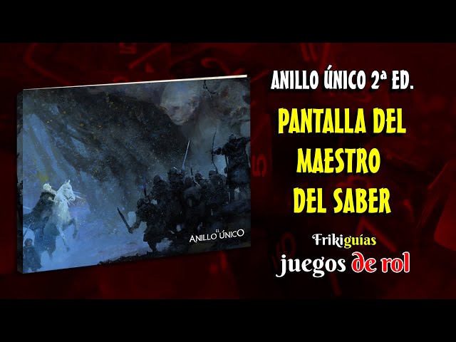 Vídeo relacionado con Devir, Juego de Mesa El Anillo Unico, Pantalla del Maestro del Saber