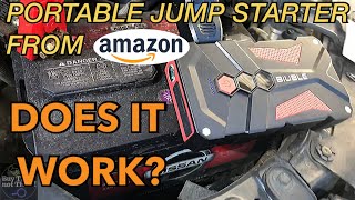 Download lagu Do Portable Rechargeable Car Jump Start Batteries From Amazon Really Work? BIUBLE 12800 mAh 12V USB mp3