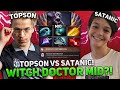 TOPSON vs SATANIC! WITCH DOCTOR MID with RADIANCE! CRAZY GAME in NEW PATCH 7.36!