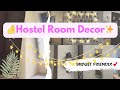 Hostel Room Makeover Cozy Aesthetic Vibes Budget Friendly Decor ️ Astheticvibes Roomdecor