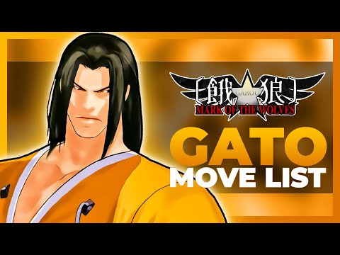 GATO MOVE LIST - Garou: Mark of the Wolves (MOTW)