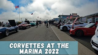 Corvettes At The Marina 2022