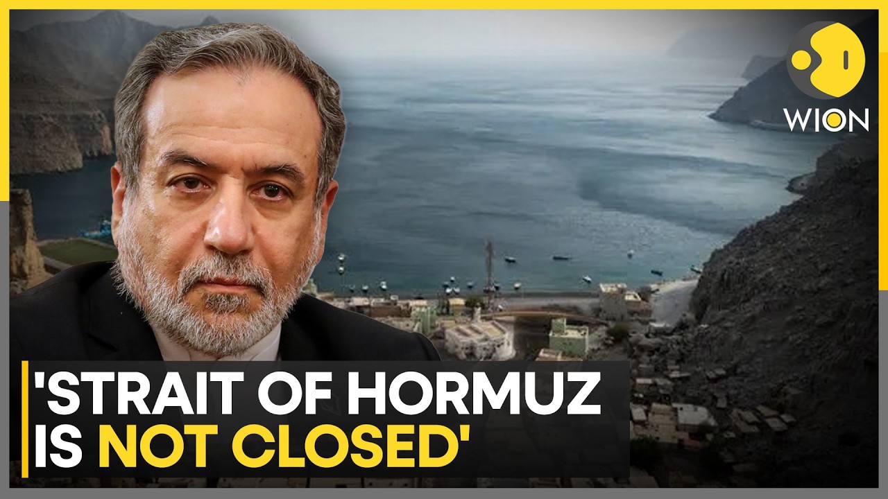 'Hormuz Not Closed': Aragchi | Iran Awaits Trump's Threat To Blow Up Power Plants | WION