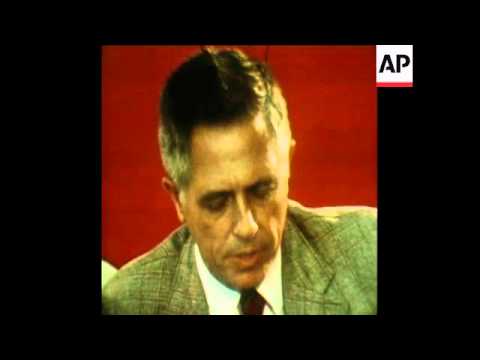 SYND 13 8 76  SENATOR JAMES BUCKLEY HOLDS PRESS CONFERENCE