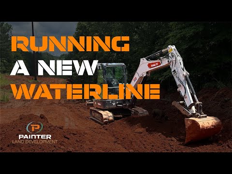 RUNNING A NEW WATERLINE