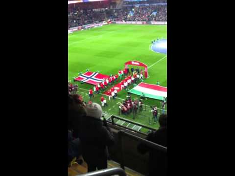 Fotball kamp med gutta