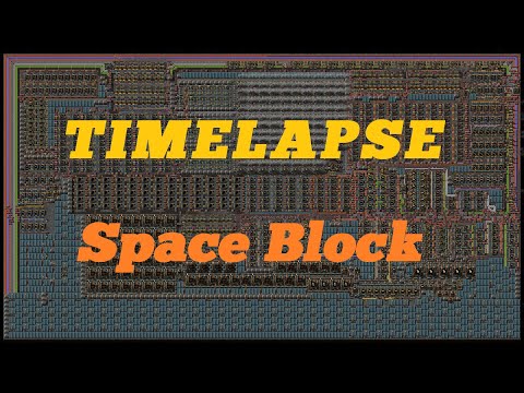 Factorio Timelapse - Space Block (8K Ultra HD)