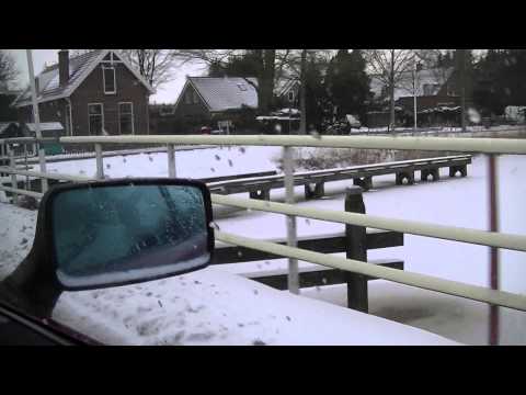 Wintertijd     in     Veelerveen     Provincie     Groningen     HD Quality