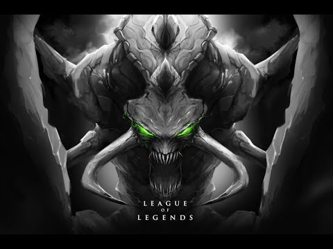 RANK 1 CHO'GATH BEST GAME EVER PURE 1v9 | Full Uncut Game Patch 13.6 | League of Legends Gameplay