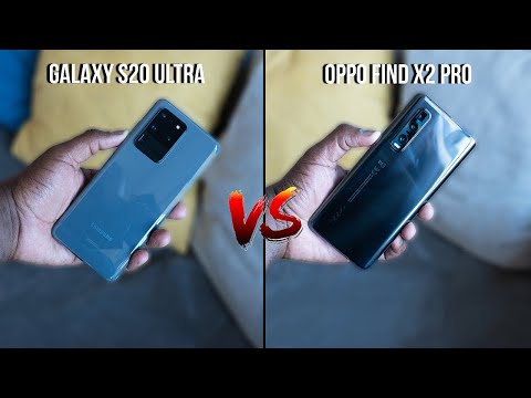 Galaxy S20 Ultra vs Oppo Find X2 PRO | Camera , 120hz Gaming, Battery!