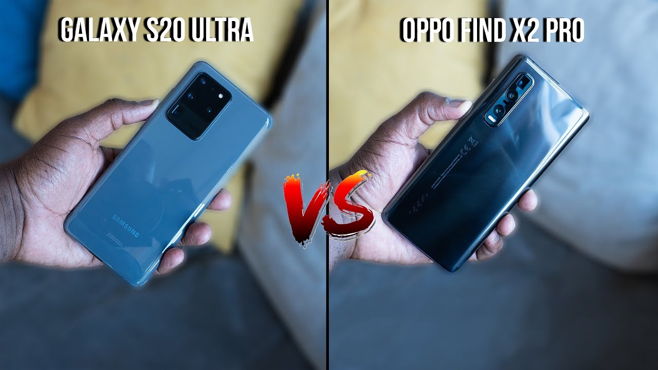 Galaxy S20 Ultra vs Oppo Find X2 PRO | Camera , 120hz Gaming, Battery!