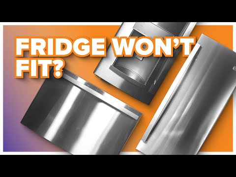 How to remove all of the doors on a GE French Door Refrigerator