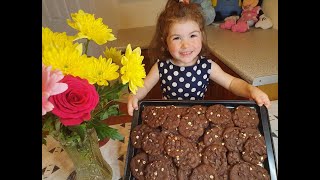 Fursecuri cu ciocolata | Triple chocolate cookies | Chef Emilia